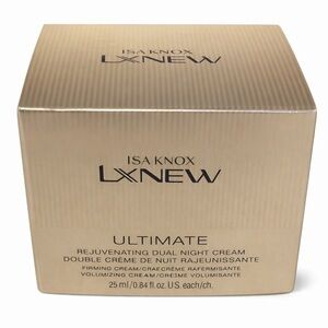 ISA KNOX LXNEW Ultimate Rejuvenating Dual Night Cream 25ml Gold NWT